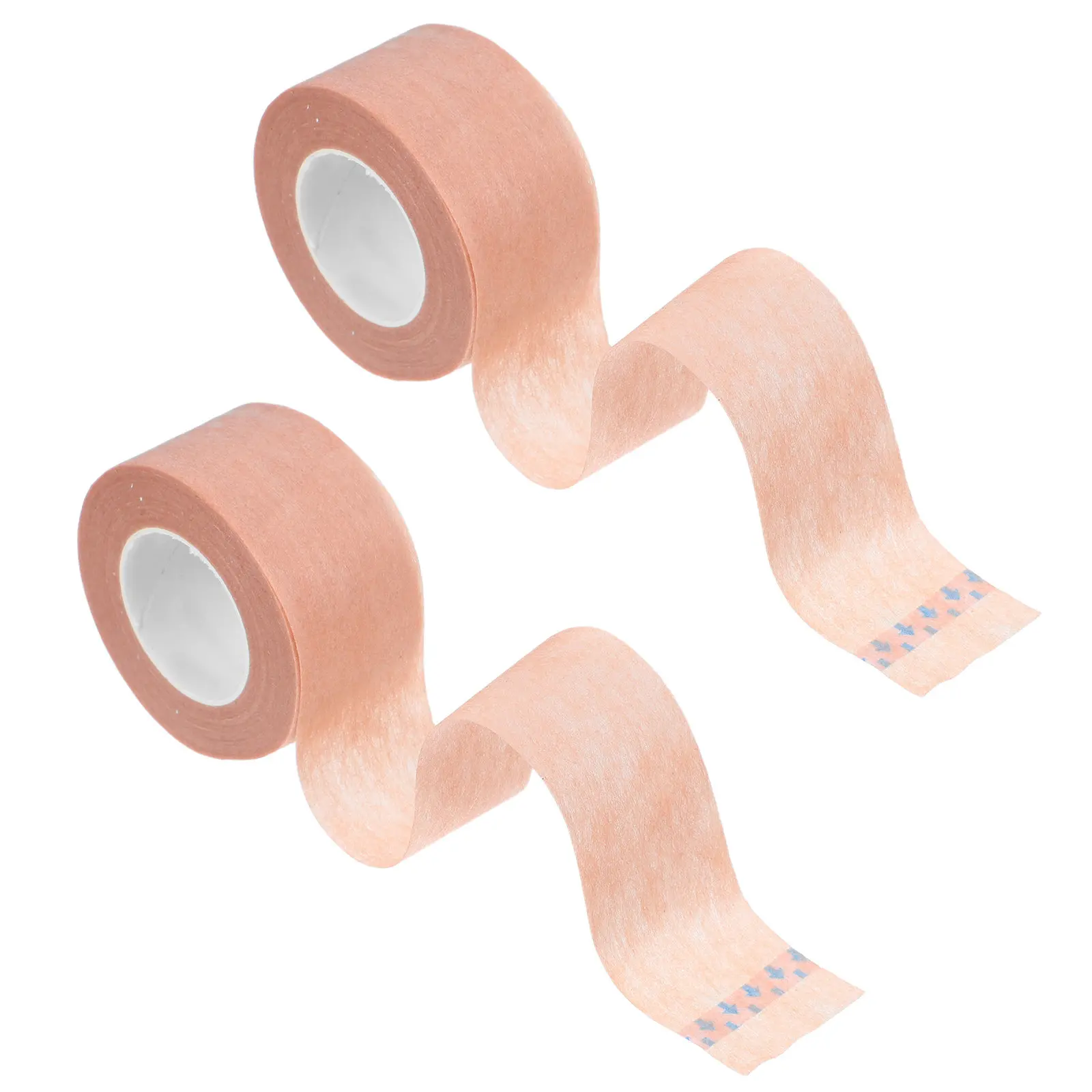 2 Roll Self Adhesive Eyelid Lift Strips Skin Color Nonwoven Double Eyelid Tape for Hooded Eyes Nonreflective Photography Stage