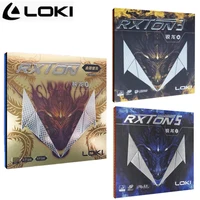LOKI RXTON I versión dorada/hoja de goma para tenis de mesa/5, espinillas en esponja elástica de goma de Ping Pong, aprobada por ITTF para principiantes