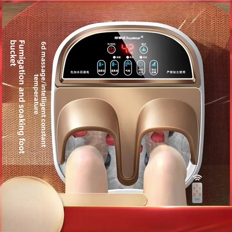 

Electric massage foot bath tub with constant temperature heating, fully automatic, smart, deep foot bath for home use