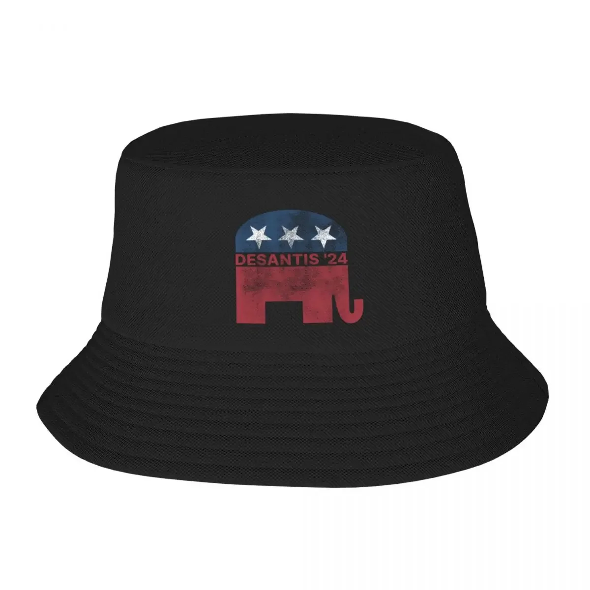 

Ron Desantis 2024 For President Republican Elephant Vintage Election Sign Bucket Hat Beach Bag Hat Beach Men's Baseball Women's