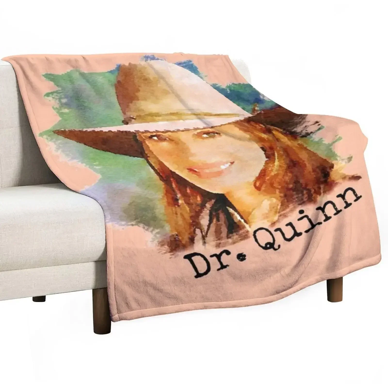 Dr. Quinn Medicine Woman Throw Blanket blankets and throws Summer Blankets