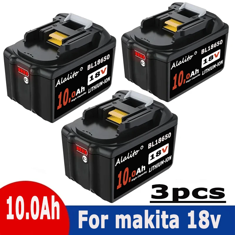 

Сменный литий-ионный аккумулятор для Makita BL1830B BL1850B BL1850 BL1840 BL1860 BL1815, 10000 мАч