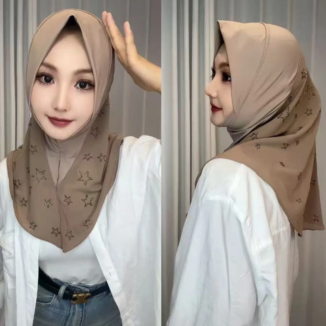 Topi Hijab Wanita Muslimah Cantik dan Praktis