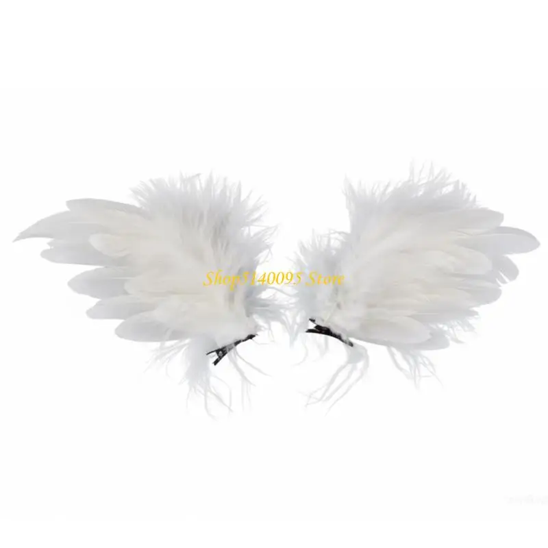 DXAE Lady Fascinator Elagant Clip Headdress for Makeup Party Masquerades Flapper Cosplay Hair Accessories