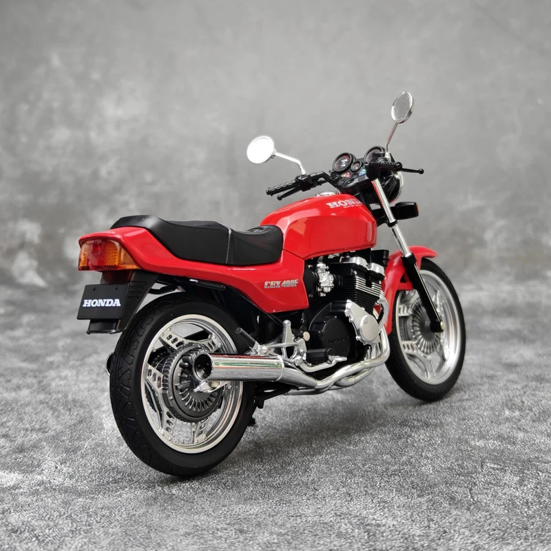1:12 هوندا CBX400F سبيكة سباق نموذج دراجة نارية Diecasts الشارع عبر البلاد دراجة نارية رياضية نموذج محاكاة عالية الاطفال هدية