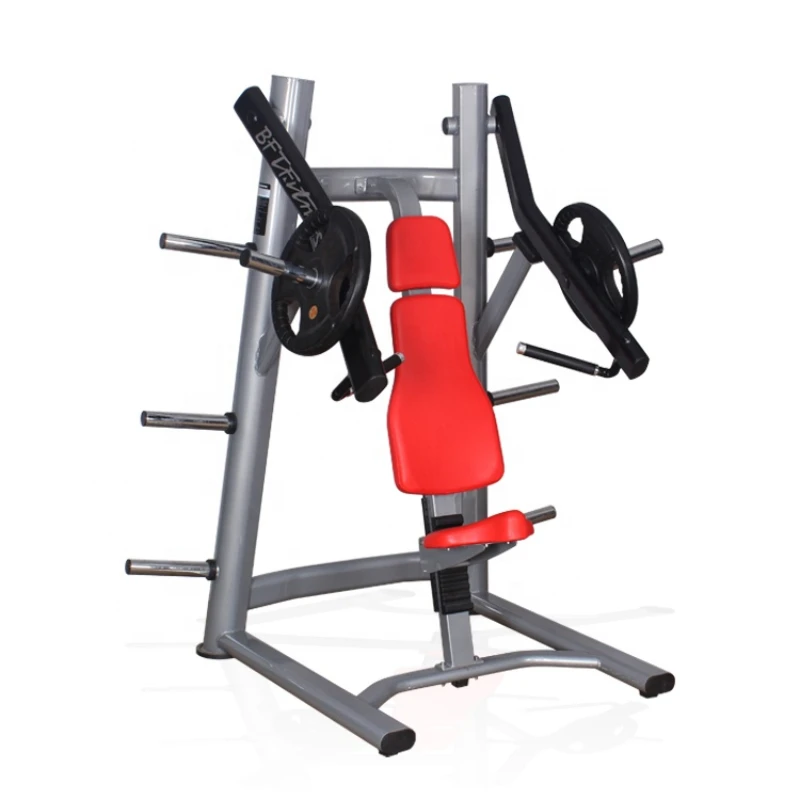 Factory Gym Equipment Strength Trainer Plate Loaded Incline Chest Press Machine