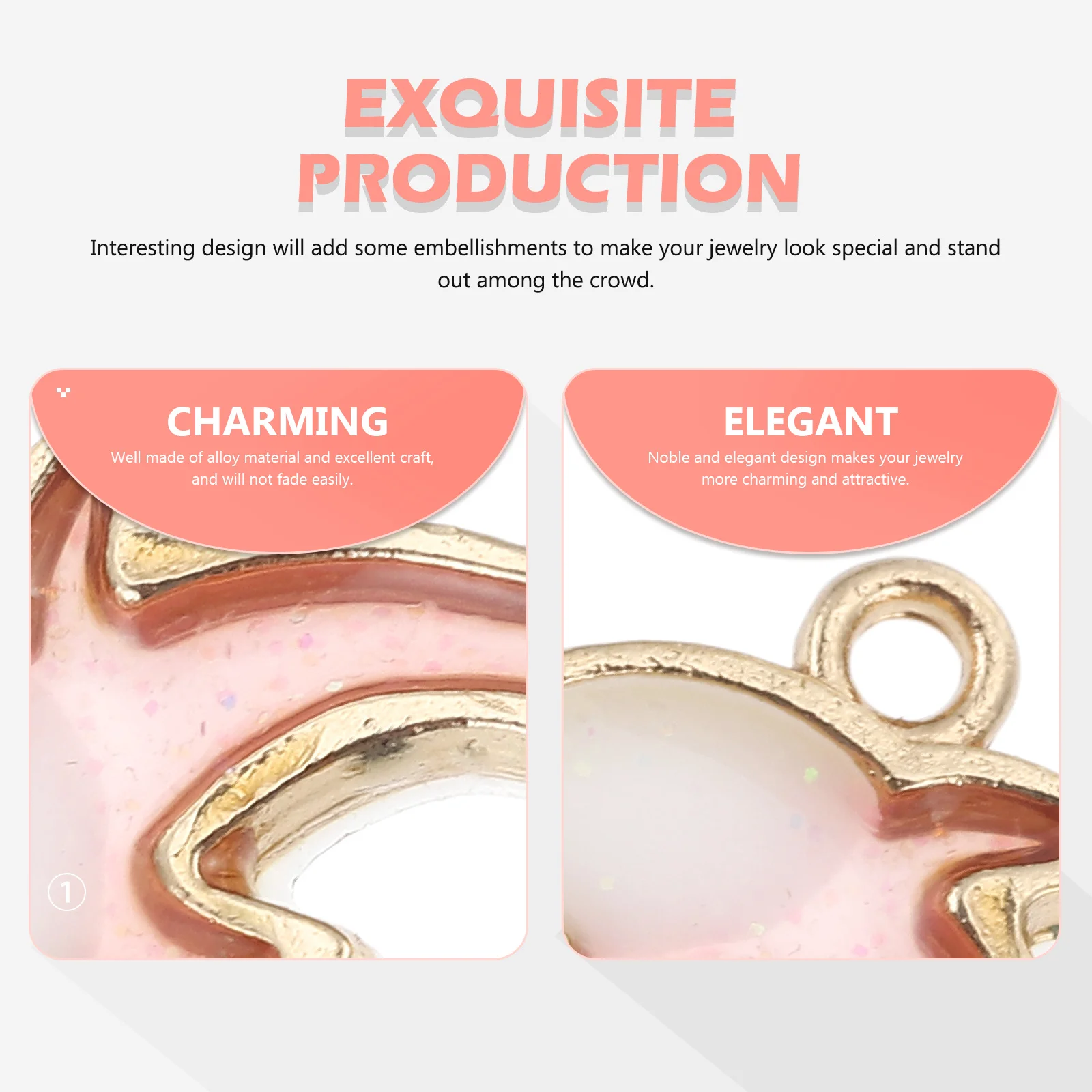 

40 pcs Alloy Pendant Charms For Jewelry Making Diy Necklace Bracelet Earring Pomegranate Shape Keychain Hanging Ornament