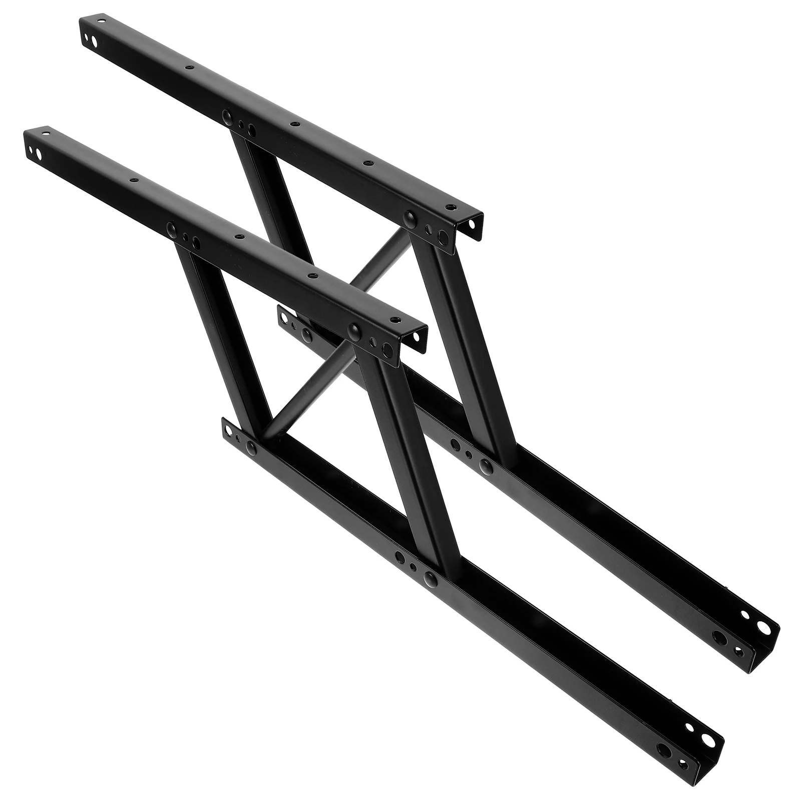 

2pcs Lift Up Spring Loaded Durable Folding Support Coffee Table Lift Top Tea Table Lifting Stand Drop Leaf Support Corner