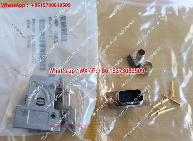 HARTING connector 09670094701 female core D-SUB-9F nine core 5A HARTING 09670095601