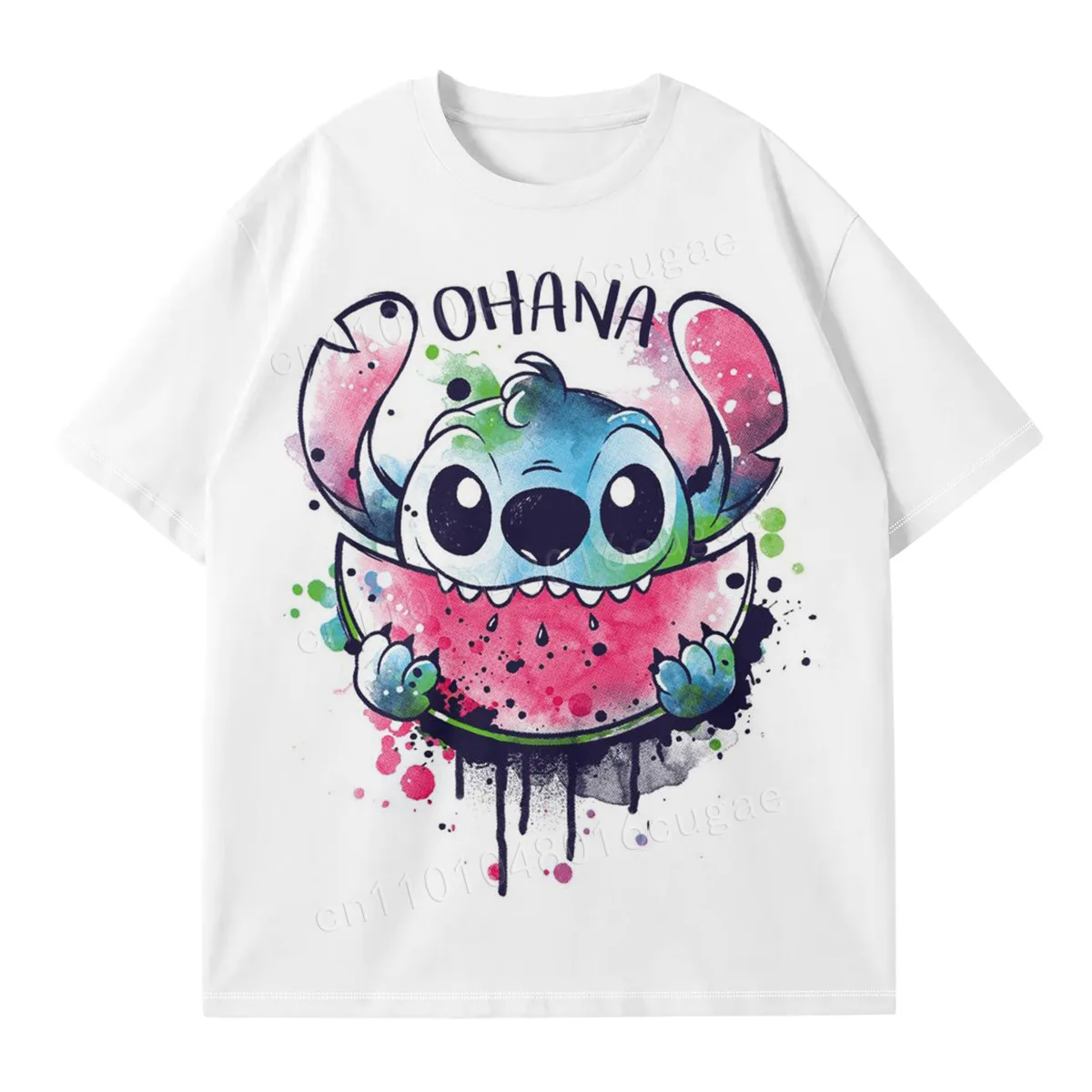

Girls Kawaii Stitch T-shirt Child Girl Clothing Toddler Tees Children Clothes 2025 Summer Short Sleeve Kids Boy Cartoon Tee Tops