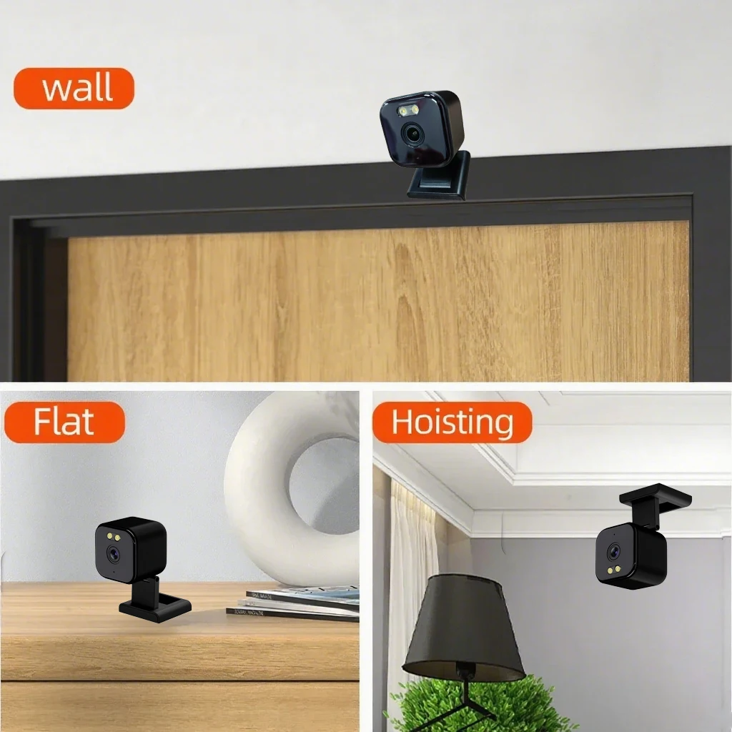 5mp tuya wifi mini câmera magnética ao ar livre à prova dwaterproof água cor visão noturna sem fio vida inteligente casa cctv sistema de câmera segurança