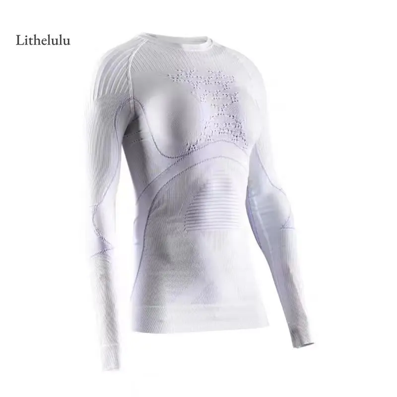 Long Sleeve Running T Shirts For Men Tight  Summer Spring Quick Dry Fitness Top Tee Gym Sportswear Bodybuilding Workout