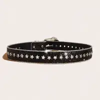 Y2K Western Style Thick Waist Belt For Women, Decorated With Dopamine Stars And Eye Patterns, Suitable For Daily Wear, Parties, Summer And School - Image 4