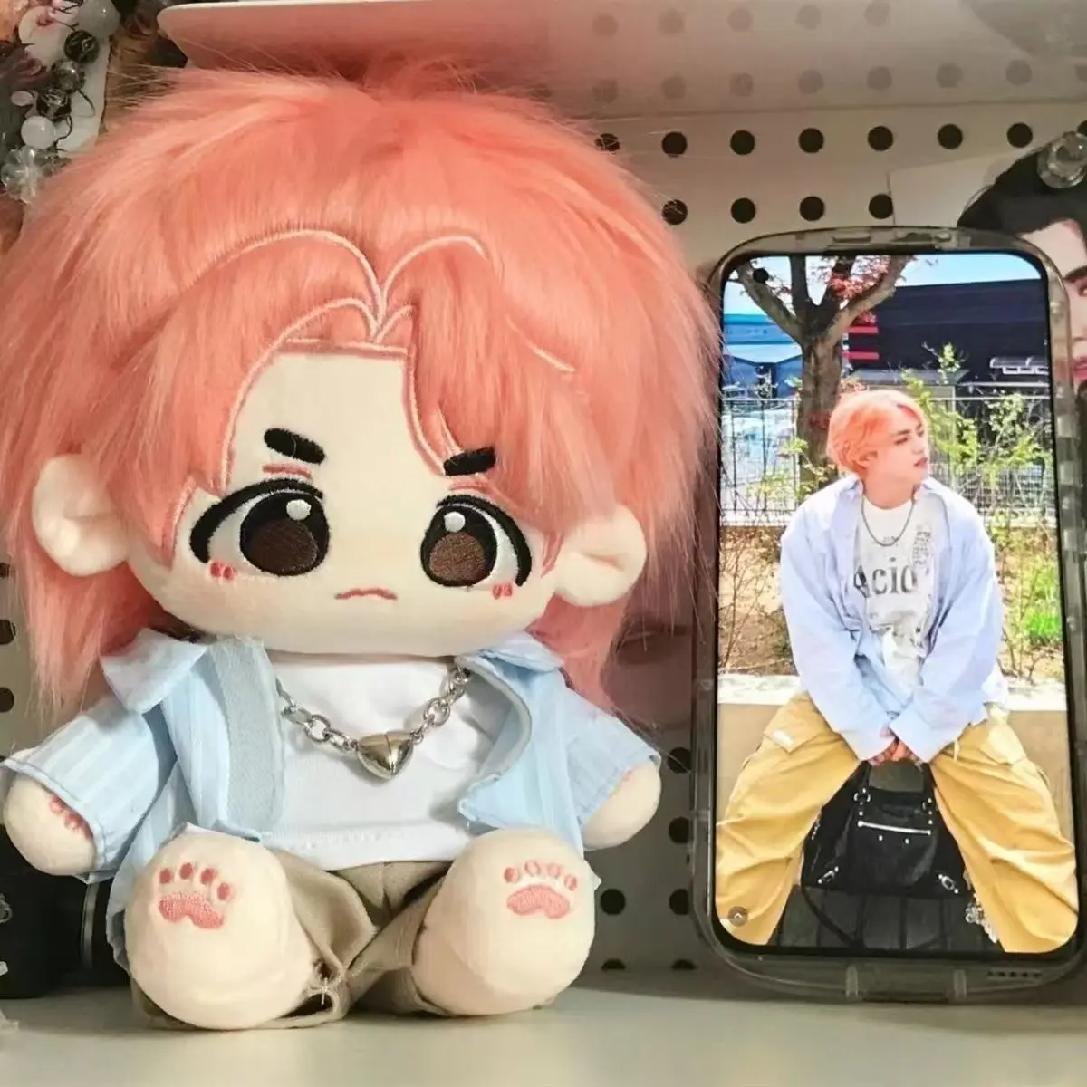 

20 см S.COUPS Lionet Idol, мягкая плюшевая кукла, милые хлопковые плюшевые куклы Kpop, нарядные хлопковые куклы, игрушки для детей, подарок для девочек