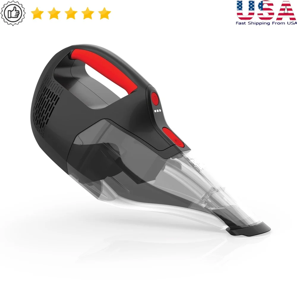 16V コードレスハンドヘルド掃除機ポータブルウェットドライ吸引軽量充電式簡単に空のダストカップ複数のアタッチメント