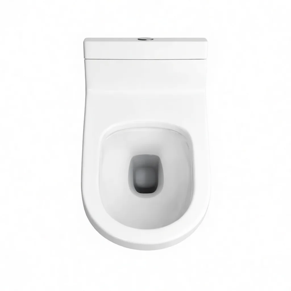 Universal Toilet Seat Cover Thickened Bathroom Commode Lid Replacement Durable PP Material Modern Minimalist Home Fixture
