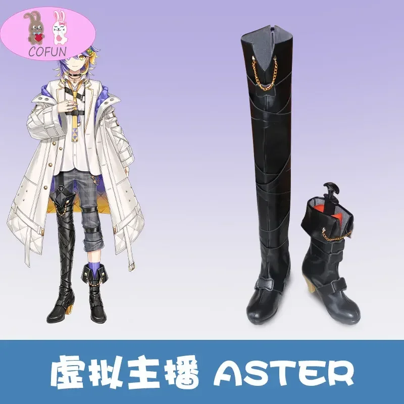 

COFUN Aster Arcadia/Vox Akuma/Seraph Dazzlegarden/Watarai Hibari/kanae Обувь для косплея ботинки игра Vtuber Nijisanji halloween