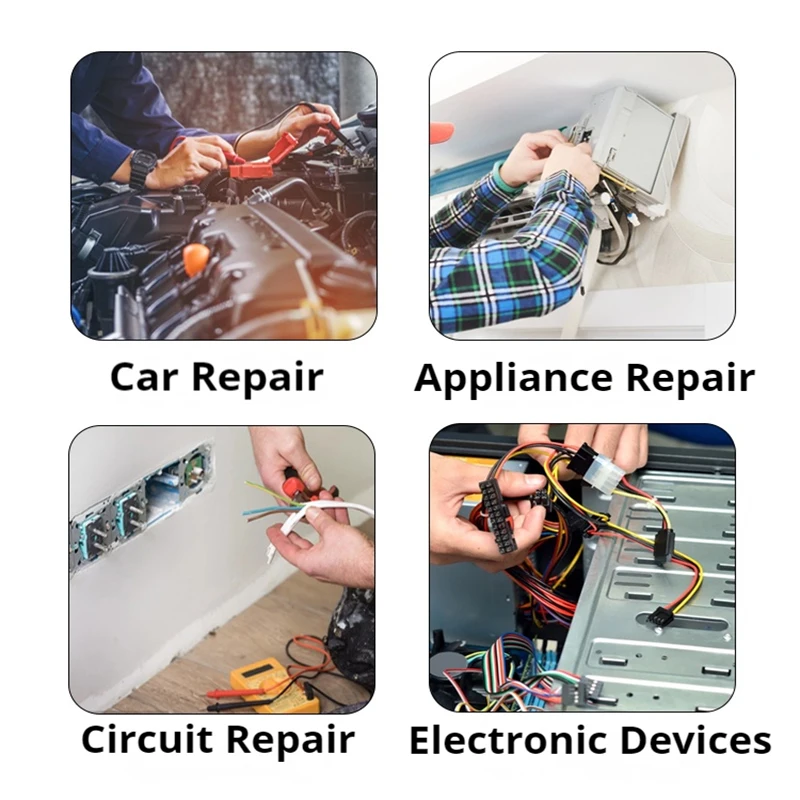 أداة العقص لمحطات وأوعية البرميل المفتوحة غير المعزولة ومكشكش الأسلاك AWG 20-10 (0.5-6mm2) YFP-04B