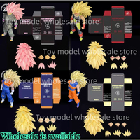 ZD Toys Dragon Ball Super Saiya SSJ3 Vegito Bardock Son Goku Goku Black Gogeta Zamasu Head Accessories Anime Action Figures Toys