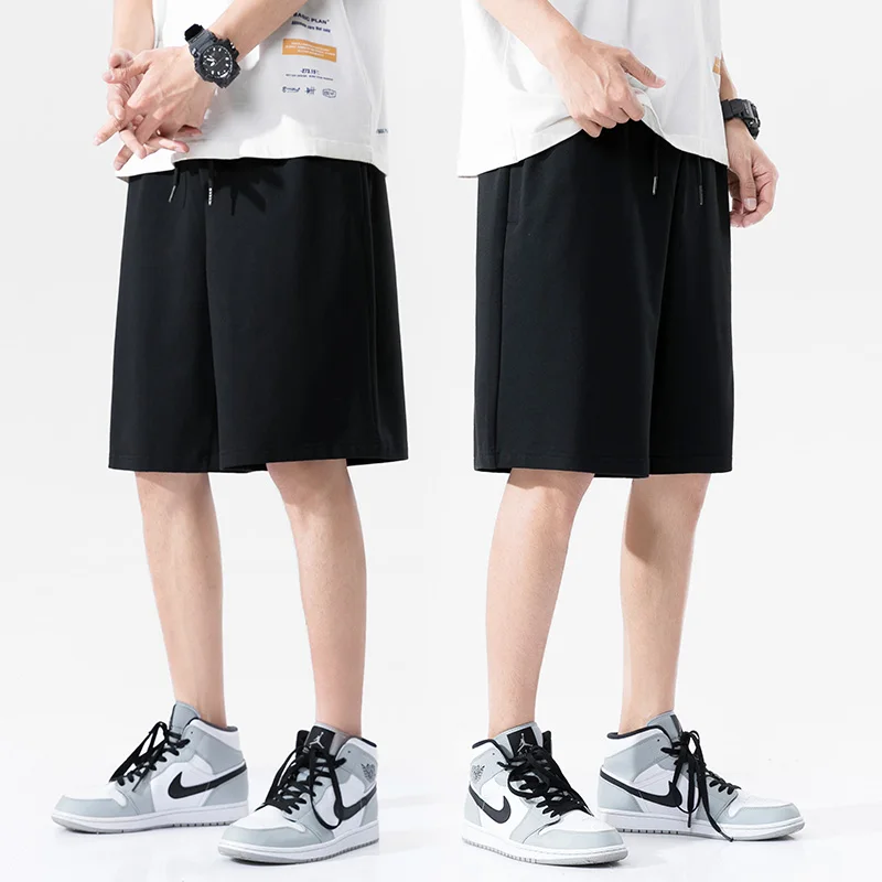 Print Joggers Pants Sweatpants Streetwear Fashion Track Pants Casual Men Loose Knee-Length Pants