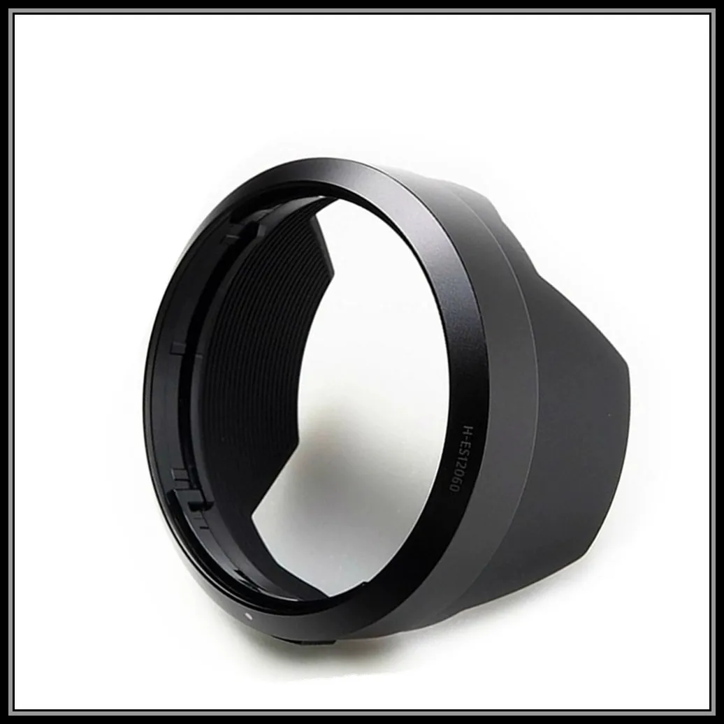 جديد الأصلي H-ES12060 عدسة هود حامي غطاء إصلاح استبدال جزء لباناسونيك DC-GH5 G9 12-60 II 62 مللي متر كاميرا #4