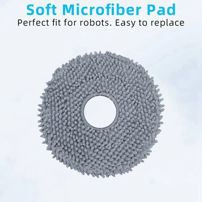 B58B-For Roborock Qrevo Curv / P20 Pro ملحقات المكنسة استبدال أجزاء فرشاة رئيسية فرشاة جانبية تصفية كيس لجميع الغبار ممسحة القماش