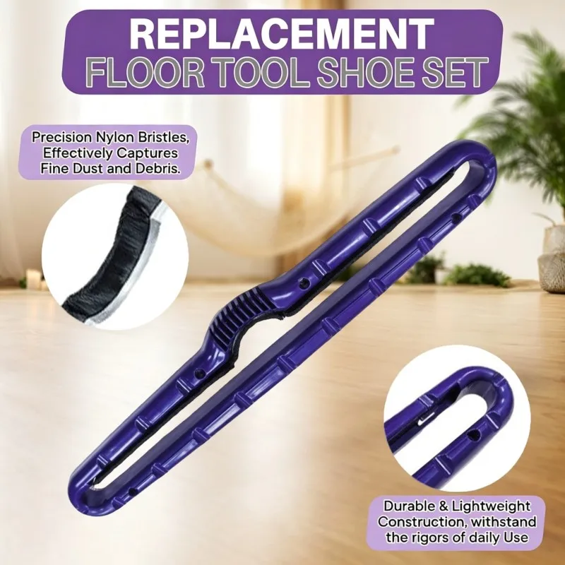ABUG-Vacuum Cleaner Replacement Floor Tool Brush Shoe Set For Proteam 107078 Xover Model For Optimal Performance