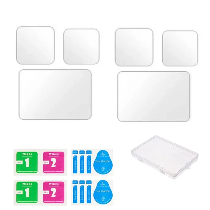 3pcs/set Tempered Glass Screen Protector for GoPro Hero 12 11 10 9 Camera Lens Protective Glass Film Anti-scratch Accessories