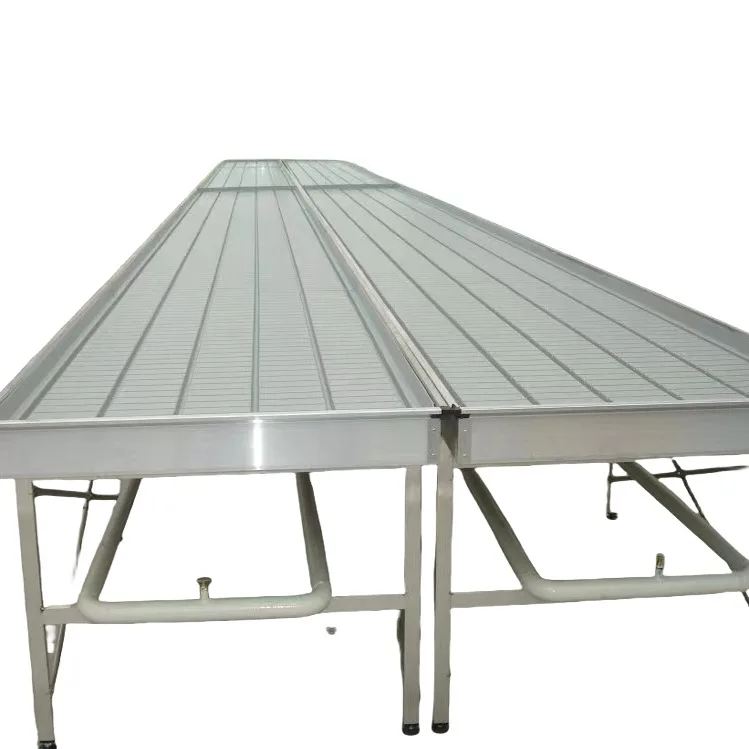2025 Hot-dip galvanized ABS board customized agricultural vegetable and flower seedling hydroponic bed