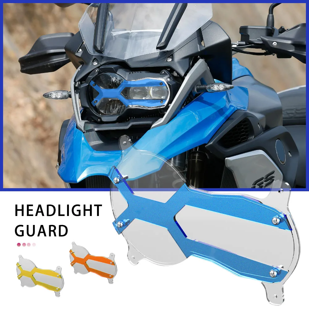 For BMW R1250GS Adventure Rallye R1250GS/ADVENTURE Edition 40 Years GS 2023 2022 2021 Motorcycle Headlight Guard Grille Cover