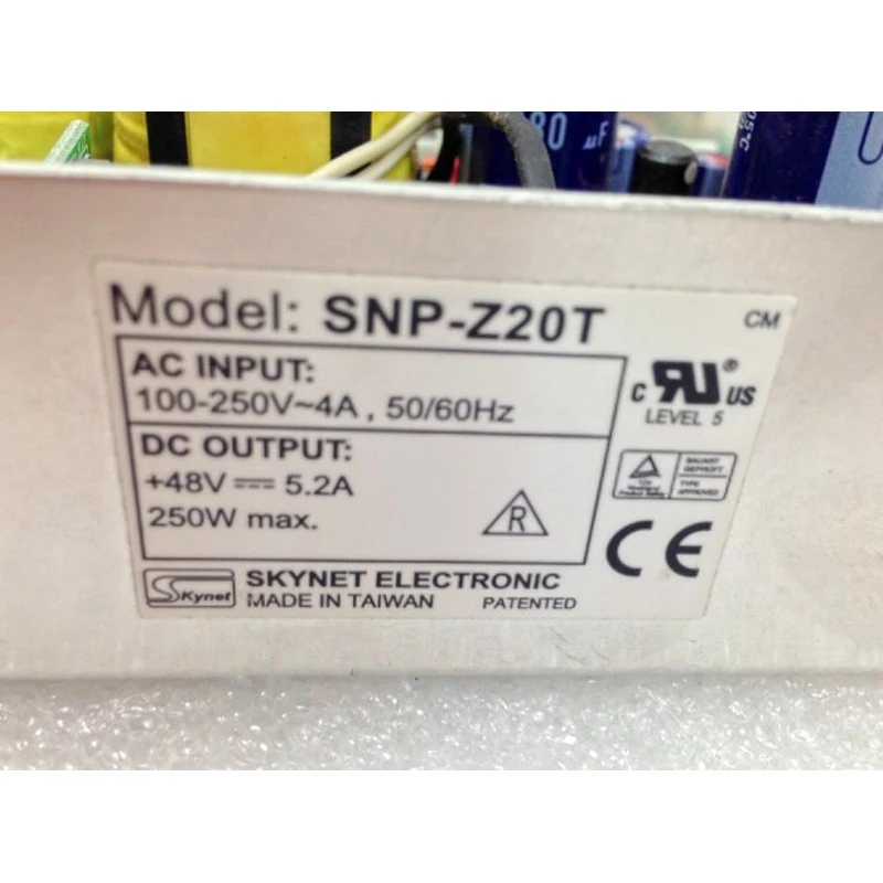 SNP-Z20T Voor Skynet Industriële Medische Apparatuur Voeding 250W 48V 5.2A Hoge Kwaliteit Volledig Getest Snelle Schip