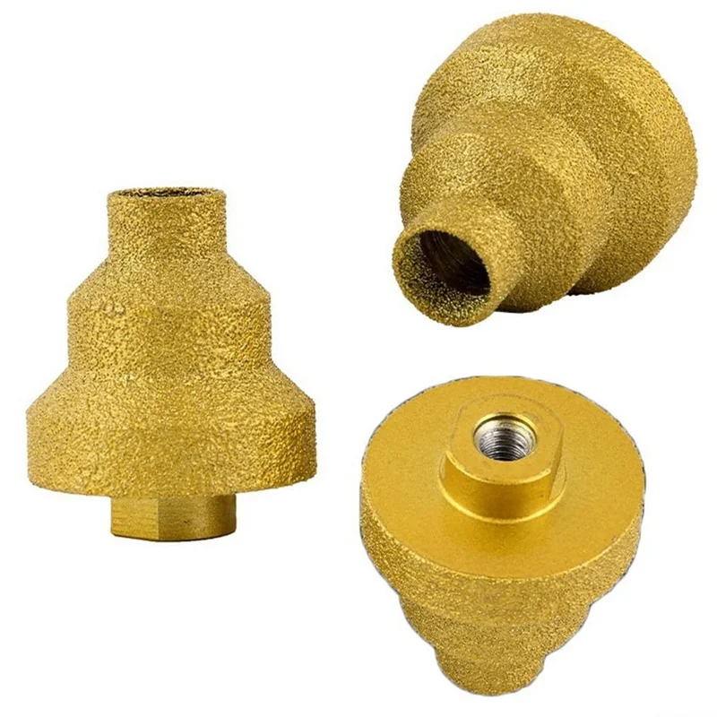 

High Quality-3Pcs Step Drill Bit Set 20-35-50Mm Straight Flute Milling Cutter Metal Marble Hole Opener Woodworking Tool,3Pcs Ste