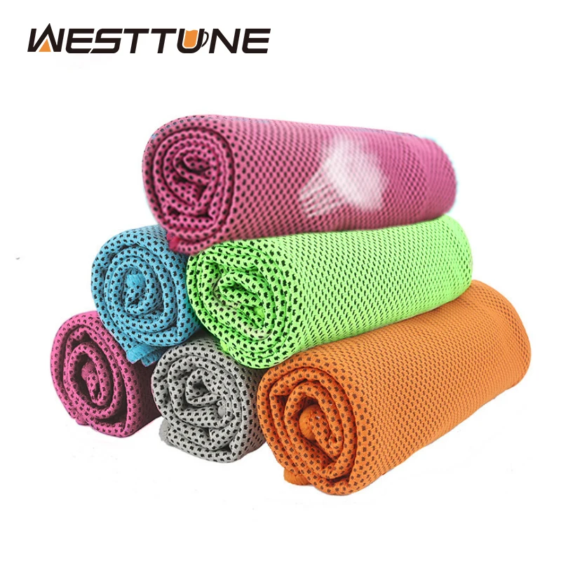 

WESTTUNE 1 Pcs Microfiber Towel Outdoor Quick Drying Sports Cooling Towel Super Absorbent Camping Beach Fitness Yoga Towel