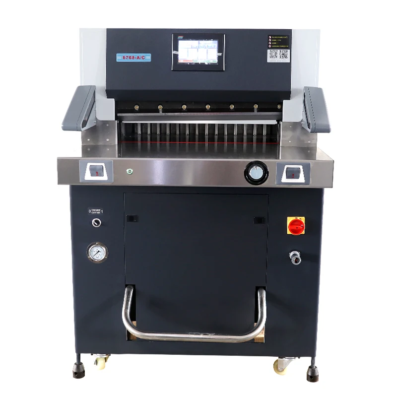 4908c High-Speed Heavy Hydraulic Paper Cutter Automatic Paper Cutting Thick Layer Paper Cutting Machine Double Hydraulic