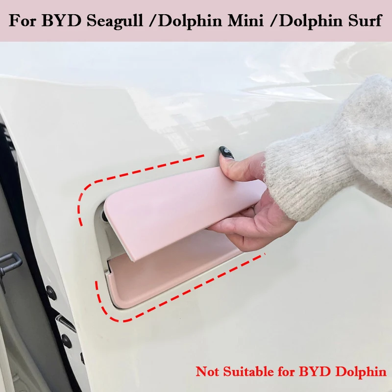 

Для BYD Seagull Dolphin Mini Surf ABS дверная ручка автомобиля крышка дверная чаша защитная наклейка украшения автостайлинг аксессуары