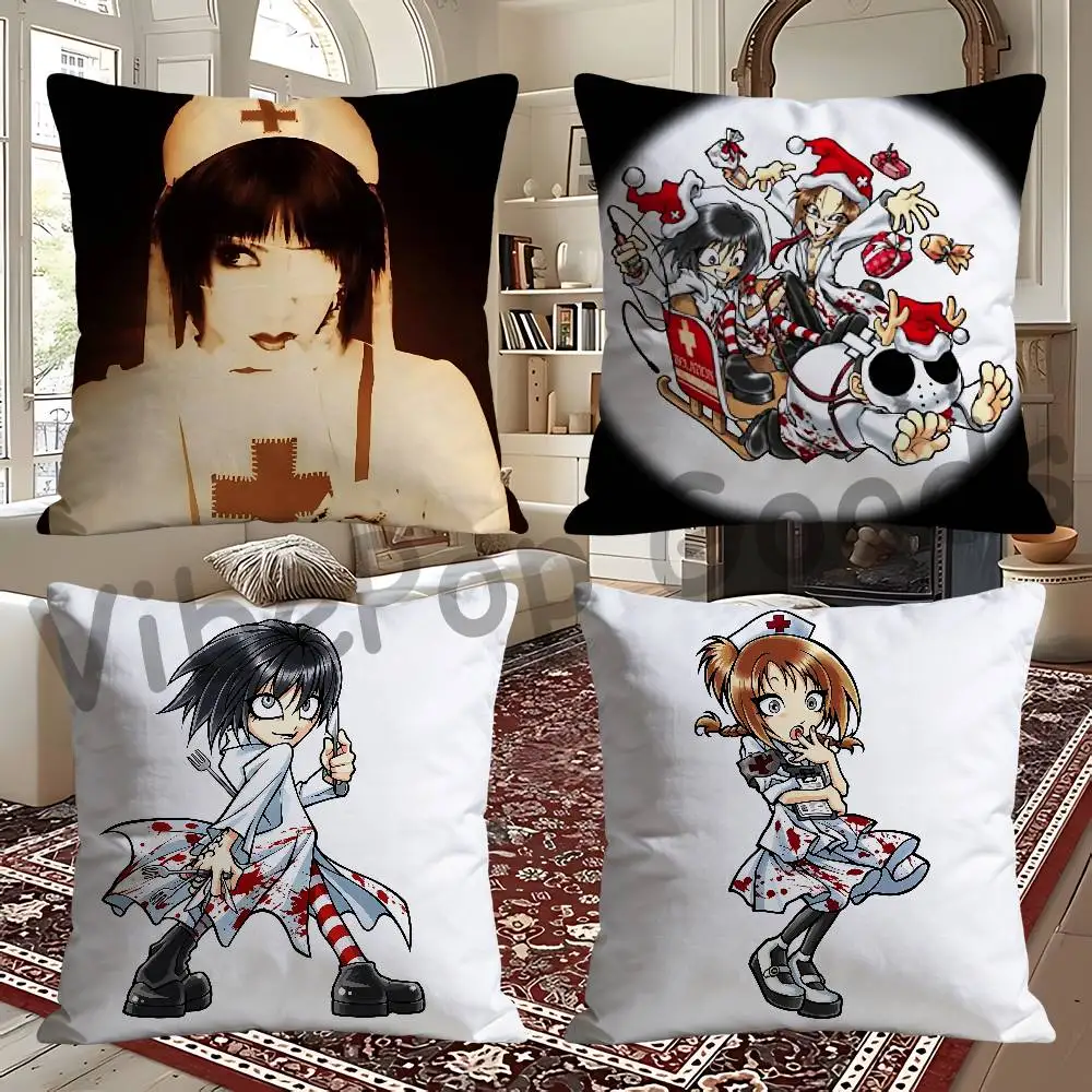 ISOLATION TOMOZO Visual Kei 30x30 65x65 40x40 45x45 50x50 cm Fade Resistant Throw Pillow Cover Pet Friendly Patio Sofa Decor