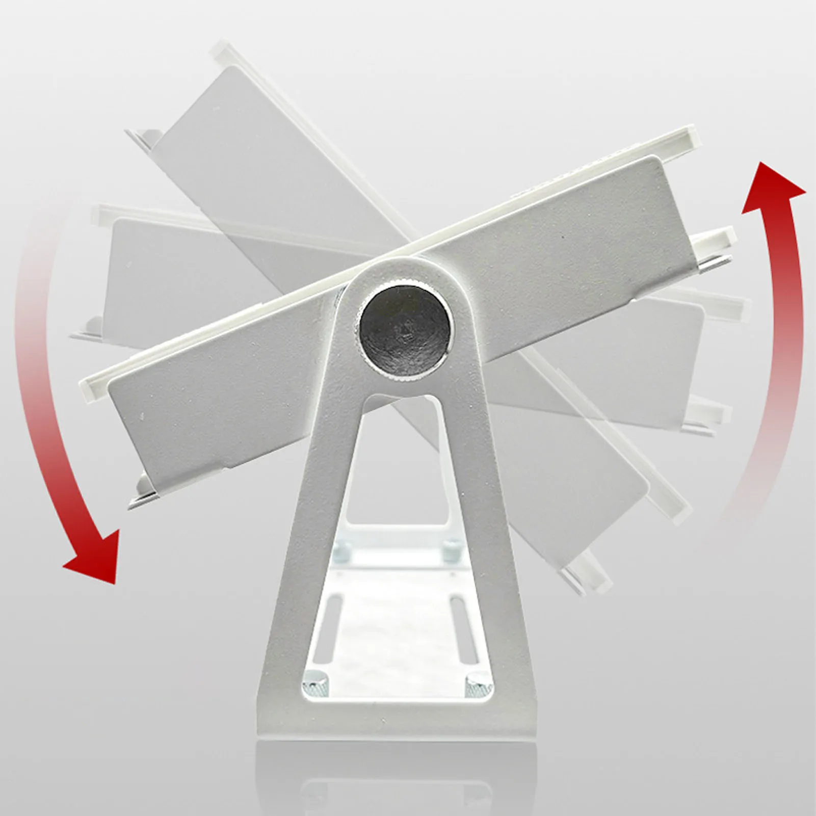 360 Degree Pivoting Multi Purpose Fan Mount Desk Fan Stand Mount for 120mm 140mm PC Computer Fans Desk Fan Stand Mount