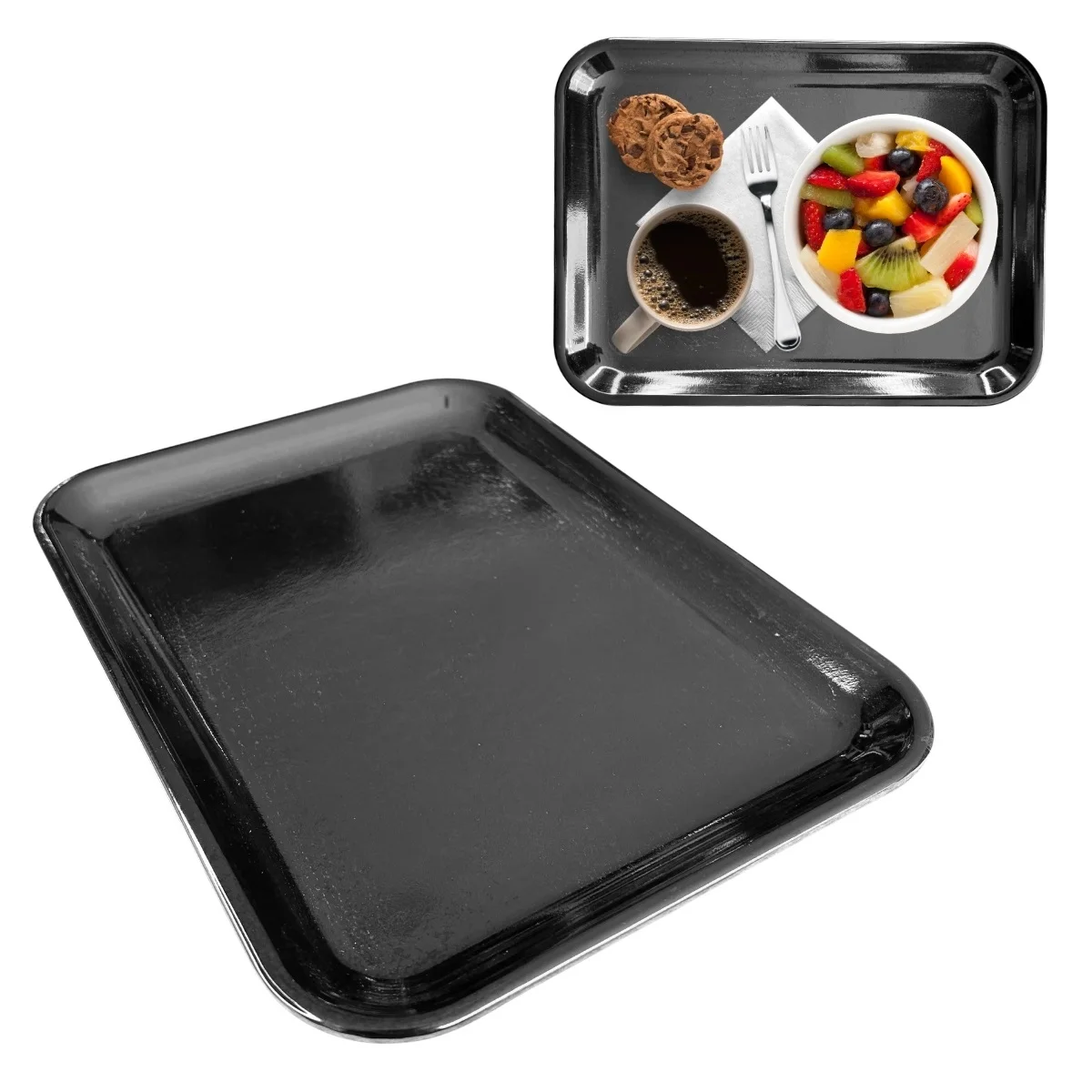 Melamine Rectangular Tray For Serving Restaurant Meals