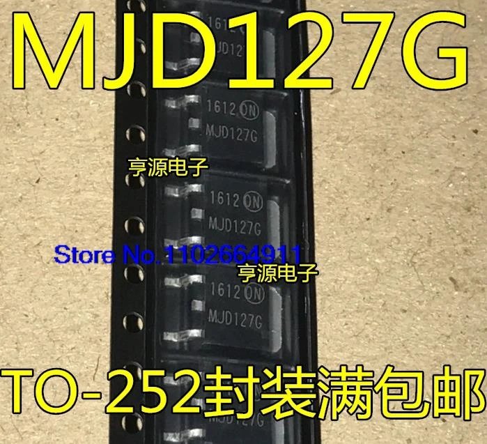 （20PCS/LOT） MJD127 J127 MJD127T4G J127G TO-252