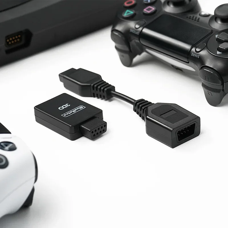 Новый стиль для беспроводного игрового контроллера 3DO Blueretro, адаптер для консолей FZ-1 FZ-10 для Gamesir T4 Pro PS4 PS5 8Bitdo Новый стиль для беспроводного игрового контроллера 3DO Blueretro, адаптер для консолей FZ-1 FZ-10 для Gamesir T4 Pro PS4 PS5 8Bitdo