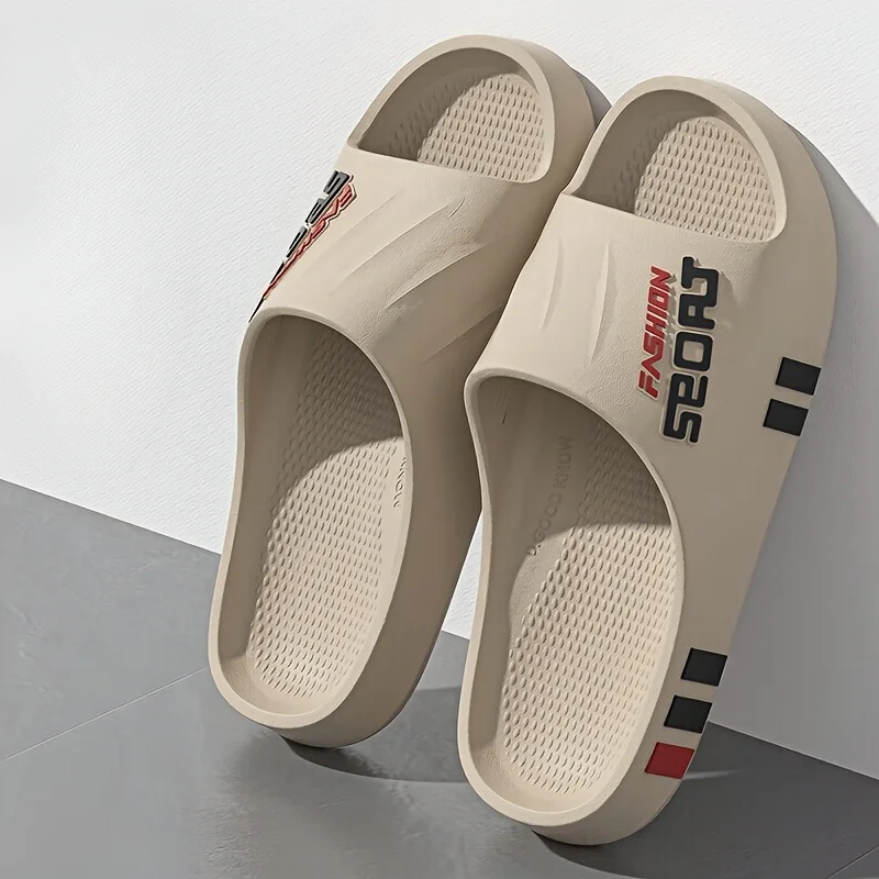

2025 Summer New Men's Dual Purpose Slippers Non-slip Bathroom Styles Soft Sole for Indoor & Outdoor