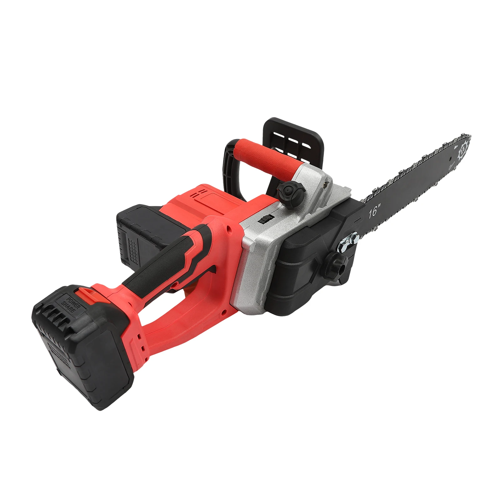 1800W 16 in Cordless Chainsaw Removable Rechargeable Wood Cutter Saw 8000rpm