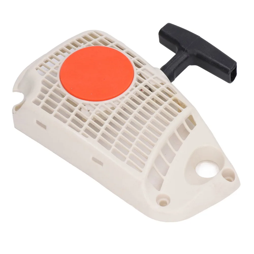Plastic Starter Assembly White Compact Recoil Starter Assembly Easy to Install for STIHL MS192 192T 193 193T 1137 080