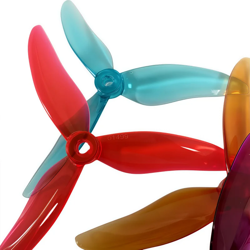 4 قطعة/Gemfan 51499 5 بوصة 3-Blade المروحة عالية الكفاءة لسباق طائرة بدون طيار FPV سلسلة إعصار مراوح GEMFAN الأكثر مبيعًا