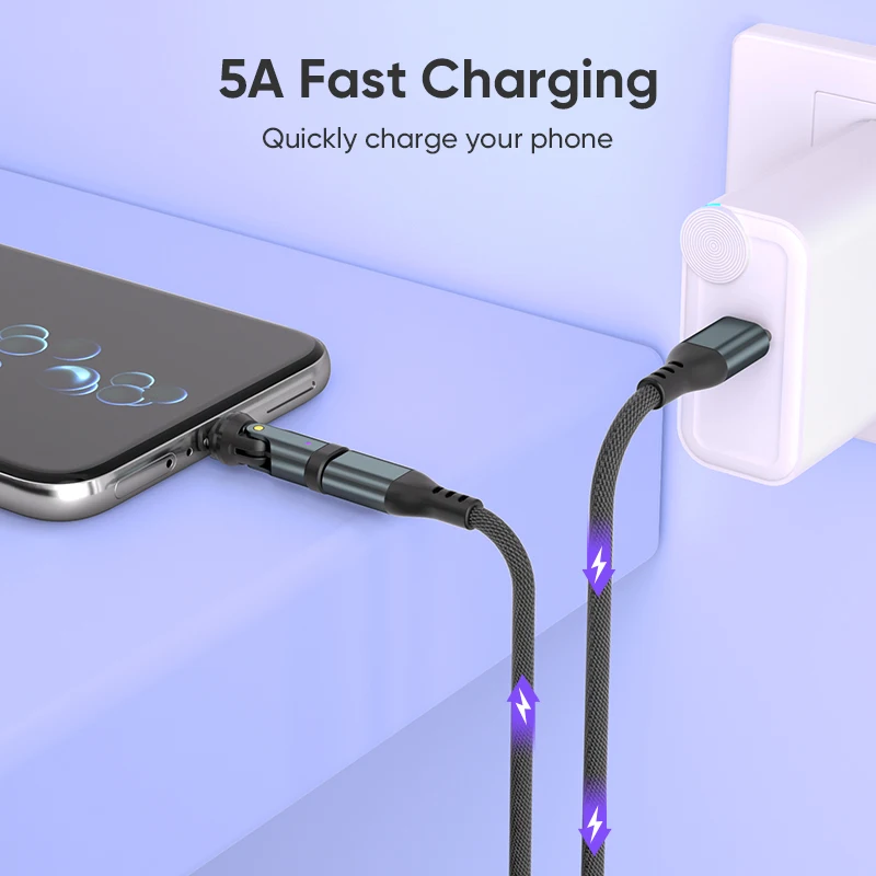 PD 240W Magnetic Adapter for iPhone 17 Pro Samsung Galaxy A06 Sony Xperia 1 VI Lenovo Legion Tab Xiaomi Redmi Note 13 Charging