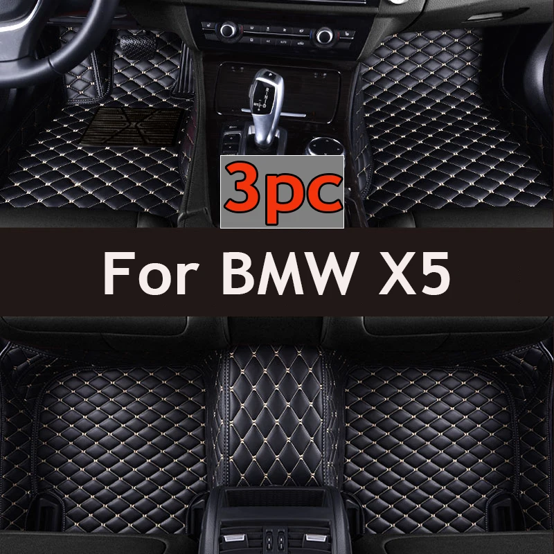 Custom Car Floor Mats For BMW X5 E53 E70 F15 G05 F85 F95 Auto Carpets Foot Coche Accessories