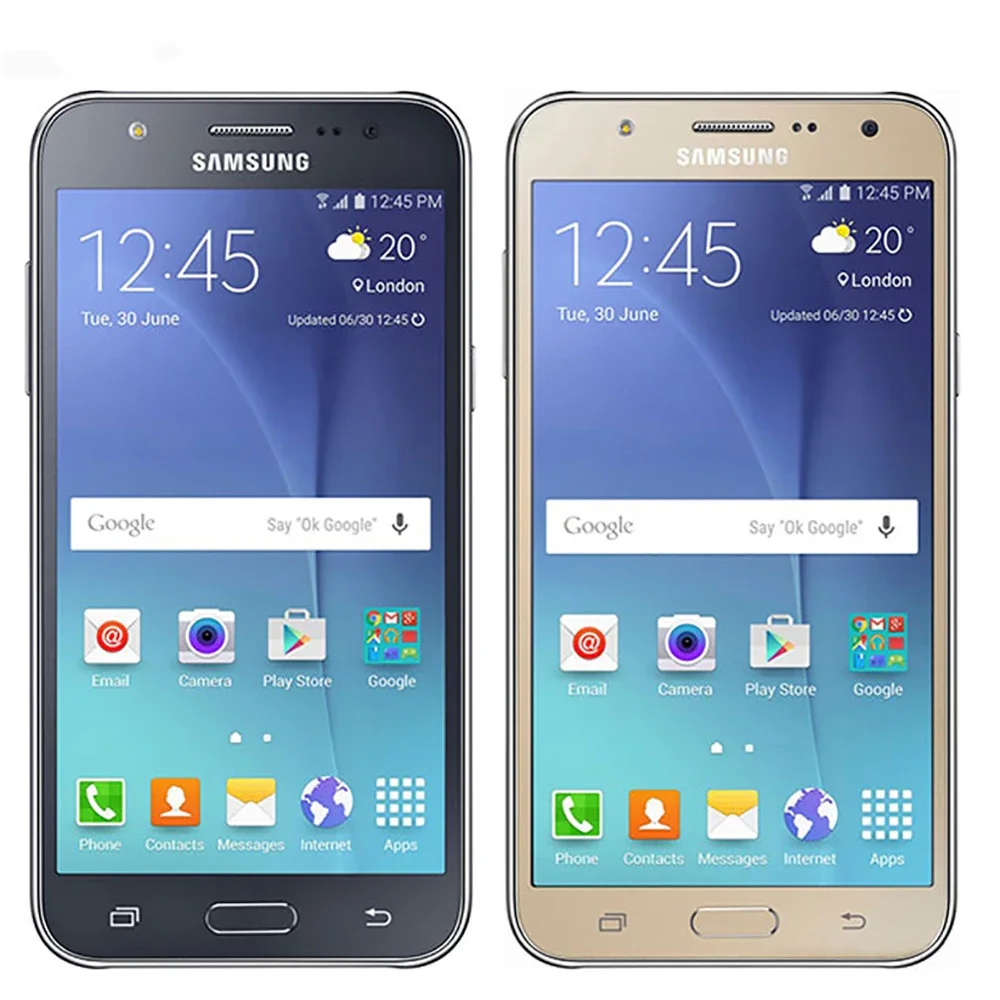 Оригинальный мобильный телефон Samsung Galaxy J7 J700F 4G LTE с двумя SIM-картами, 5,5 дюйма, ПЗУ, 16 ГБ, 13 МП, разблокированный. Поддержка Android 5.