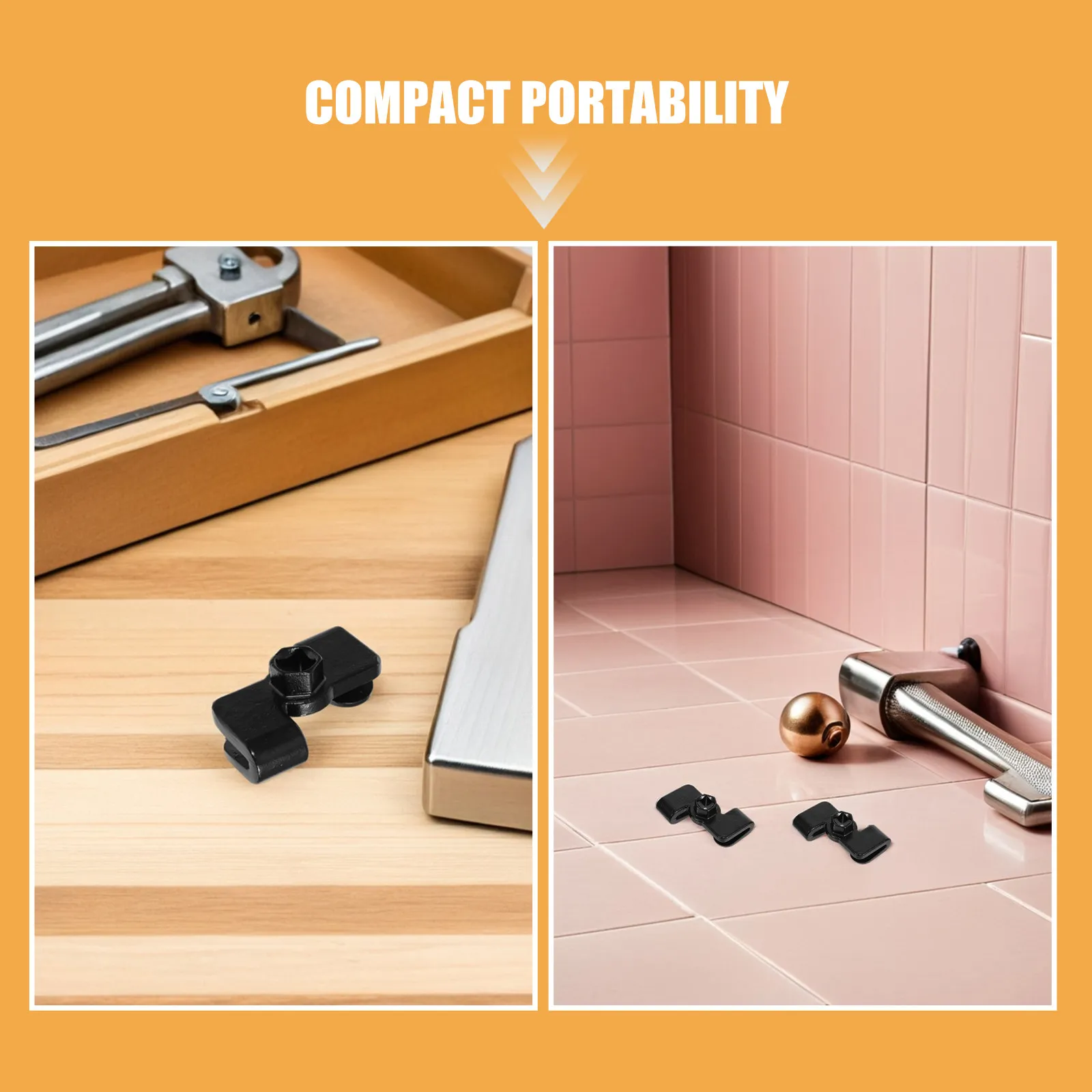 2Pcs Wrench Extender Adapter Converter High Strength Heat Treated Compact Portable for Automotive Repairs Universal Socket