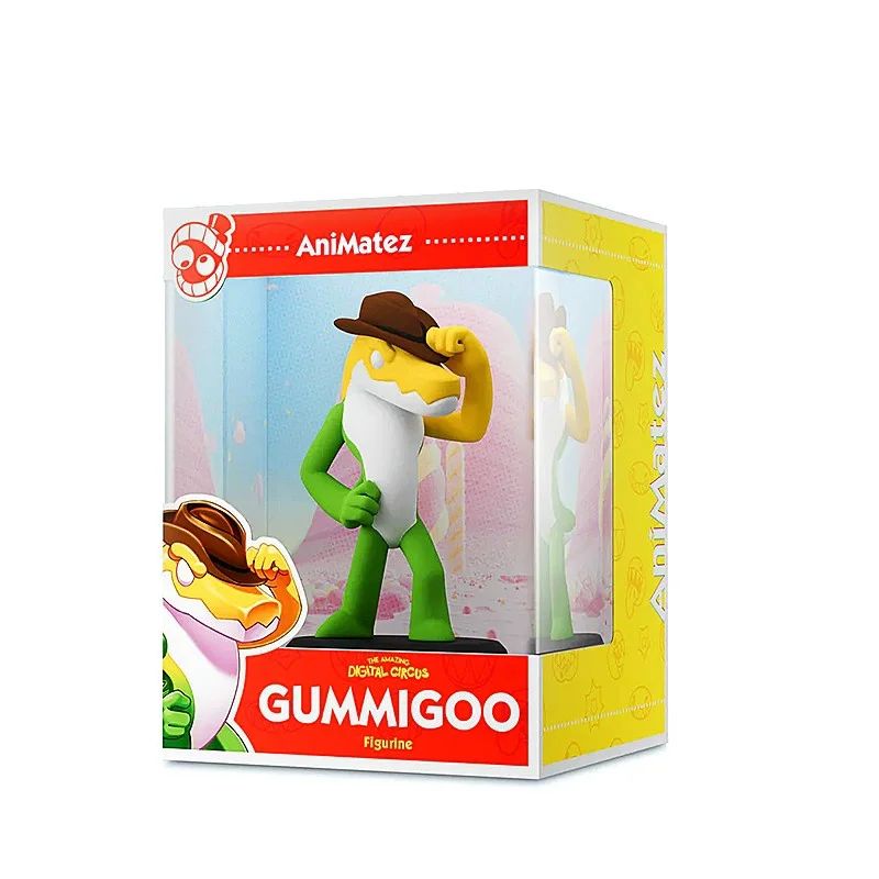 새로운 재고 있음 오리지널 놀라운 디지털 서커스 의상 애니메이션 피규어 Pomni Zooble Kinger Jax Gummigoo Ragatha 인형 장난감 선물