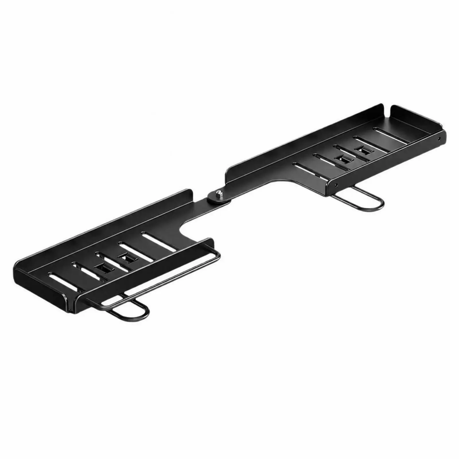 Sturdy Kitchen Sink Shelf Organizer for Dishwashing Supplies with Central Faucet Hole Cutout Design